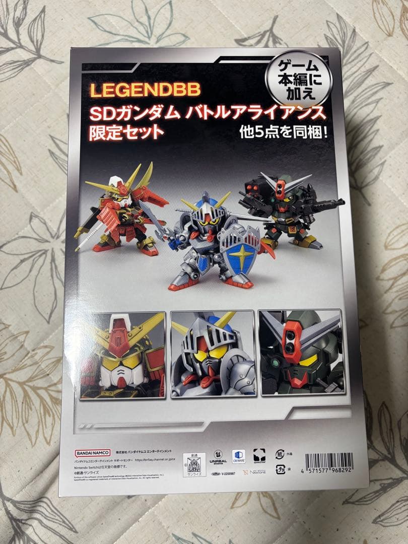 【特典コード&プラモデル未使用完品】SDガンダム バトルアライアンス コレクター