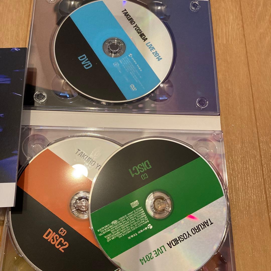 吉田拓郎　ライブ　2014 DVD➕2CD 初回盤　美品