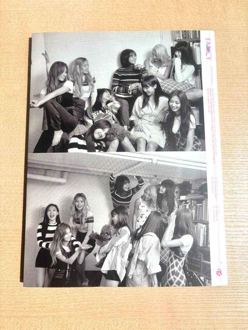 【個別売可】TWICE FANCY トレカ、CD、シール付き