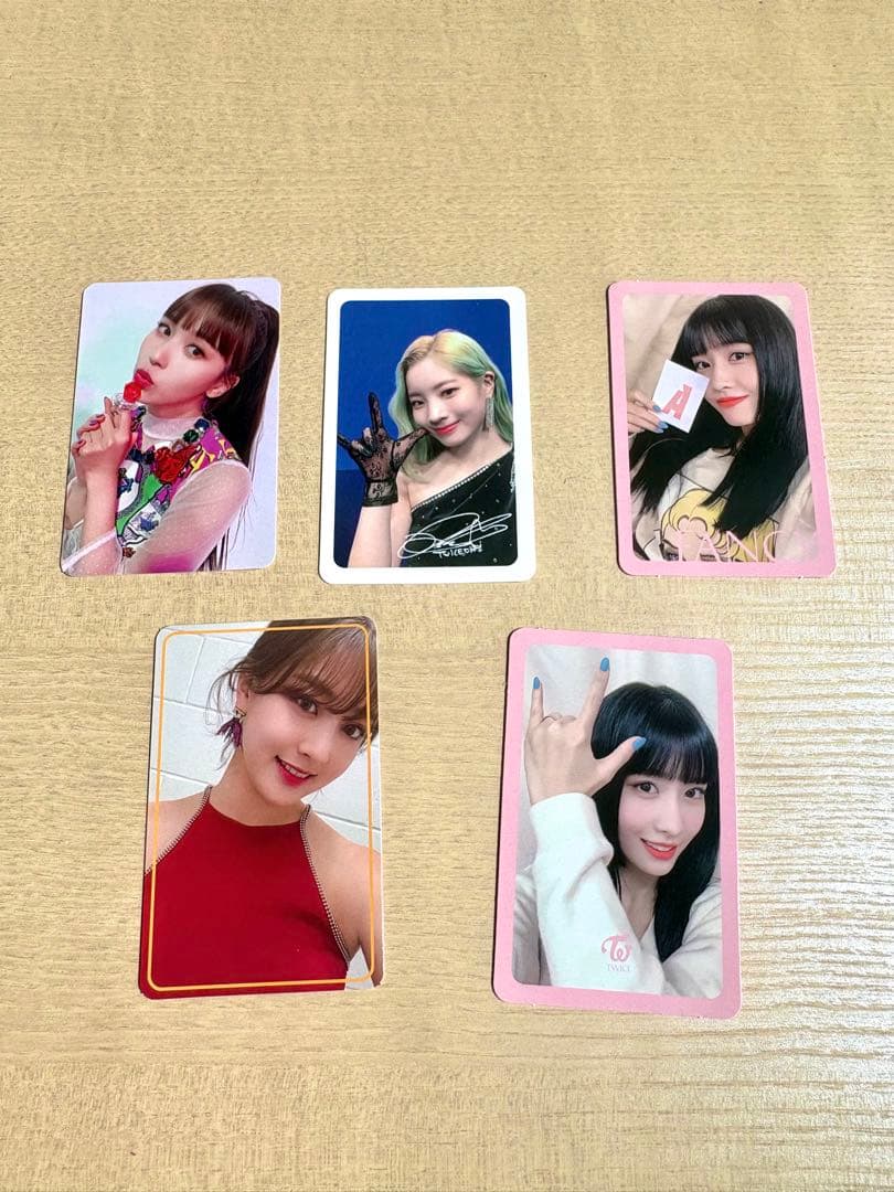 【個別売可】TWICE FANCY トレカ、CD、シール付き