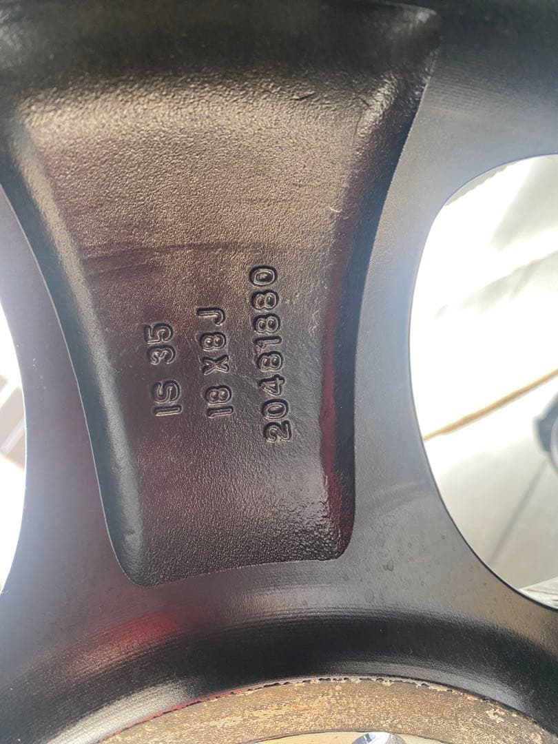 ハイエース200系　ワーク　エクストラップ　8j-18 OFF35 1本　中古