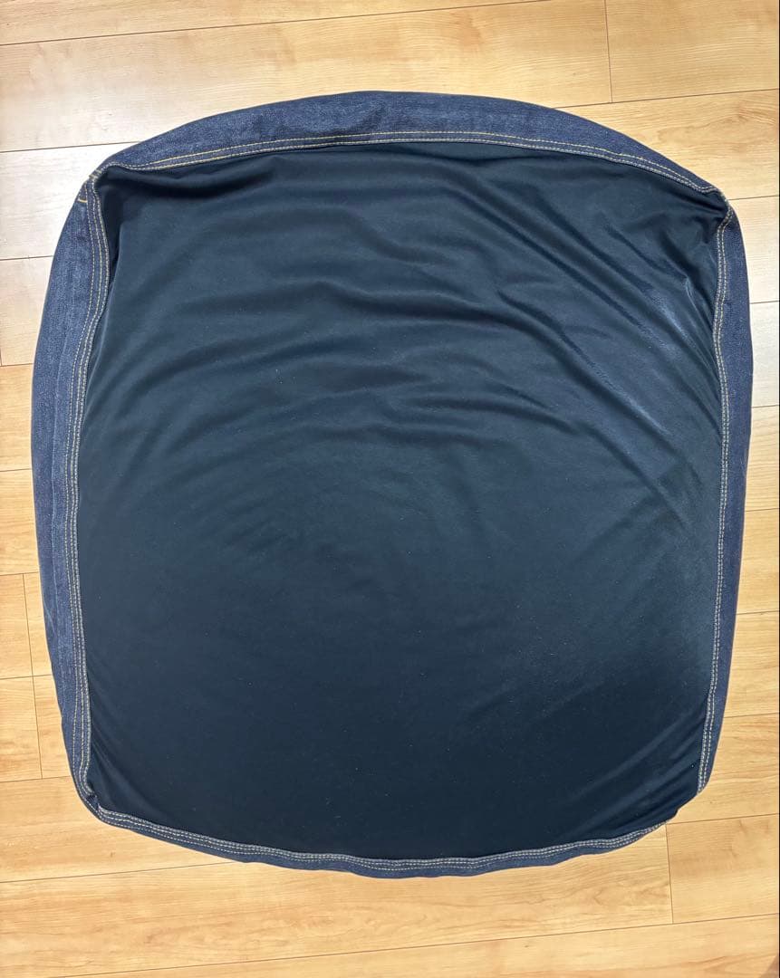 無印良品　体にフィットするソファ　ダークデニム　本体＆カバー付き