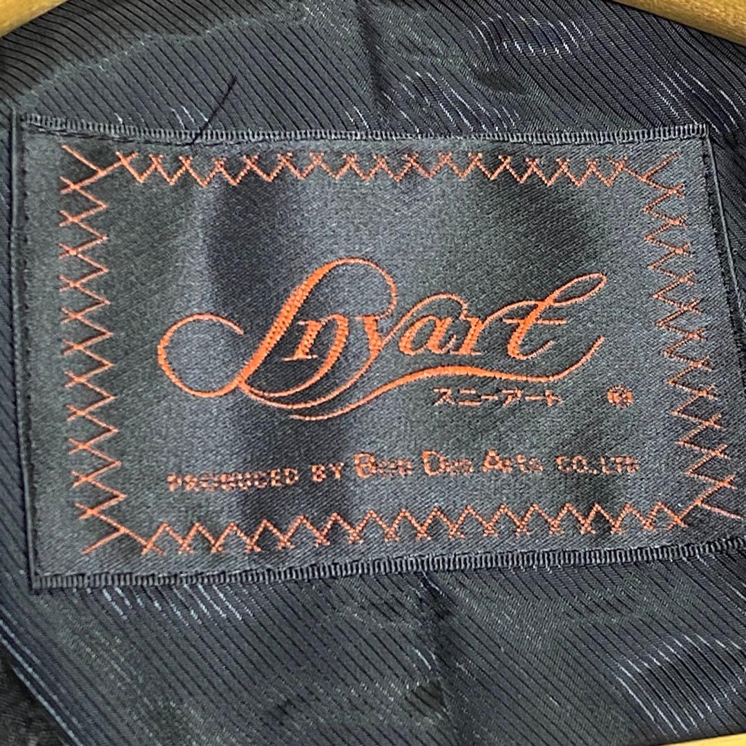 新品 定価14万！Snyart スニーアート シルク ロングコート13 ブラック