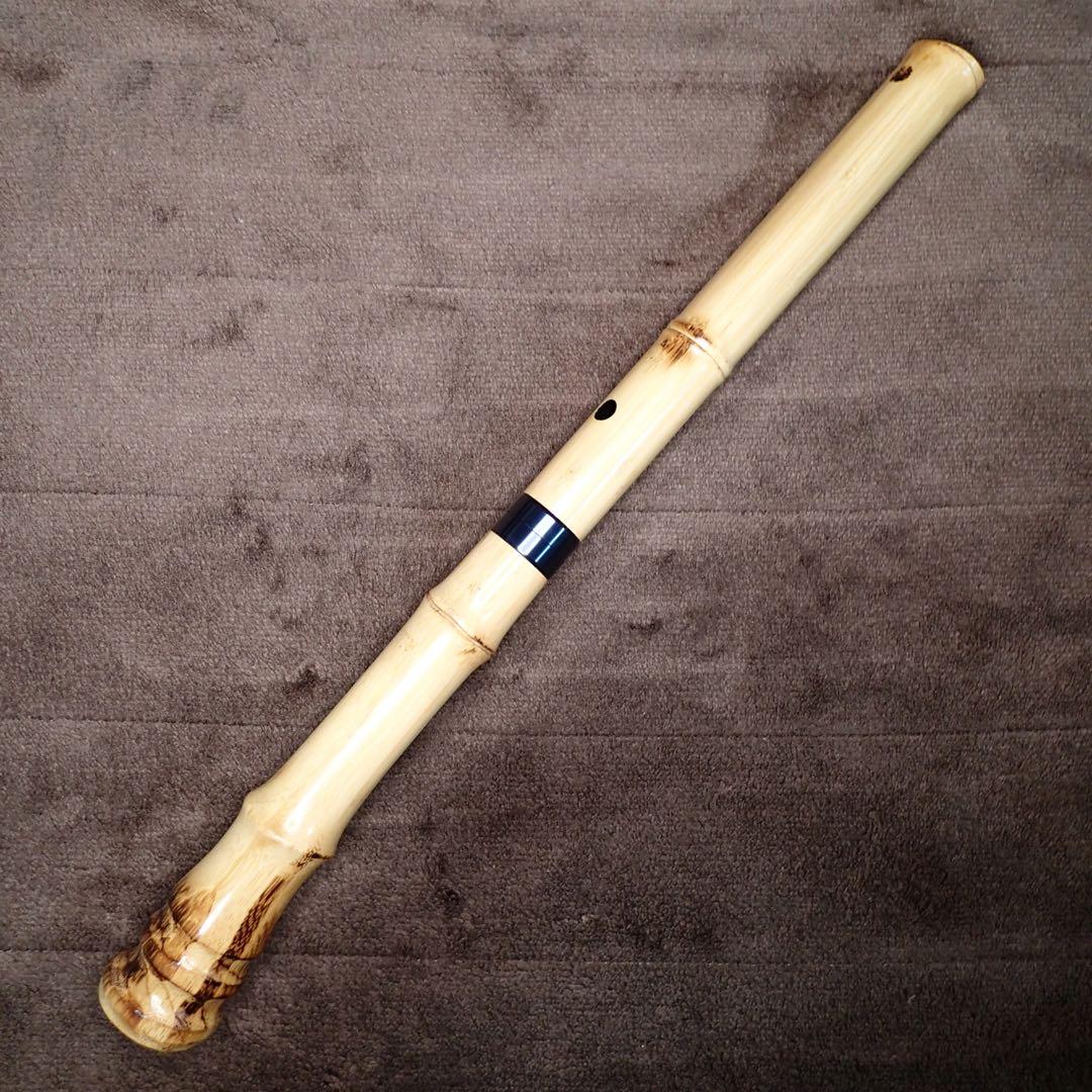 尺八 ワダ楽器 蝴蝶 高級合竹曲管 一尺八寸管