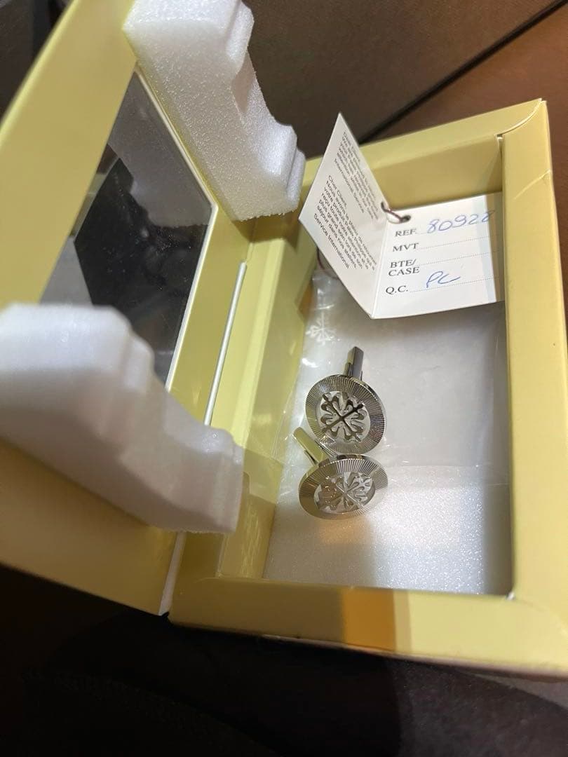 パテックフィリップPATEKPHILIPPEカラトラバカフリンクスWGカフス