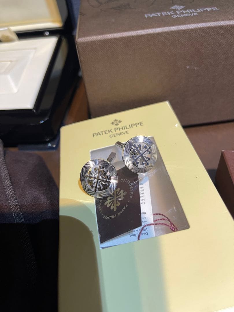 パテックフィリップPATEKPHILIPPEカラトラバカフリンクスWGカフス