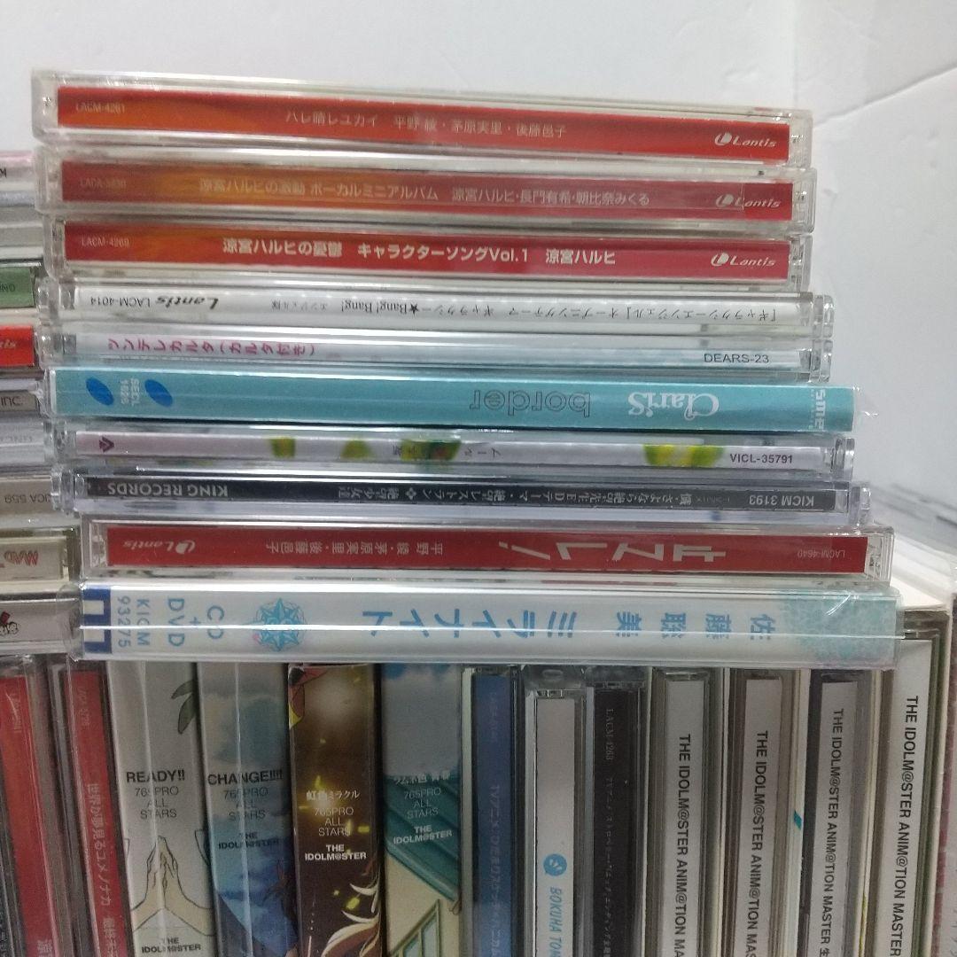 アニメCD　まとめ売り　ハルヒの憂鬱　化物語　アイドルマスターなど
