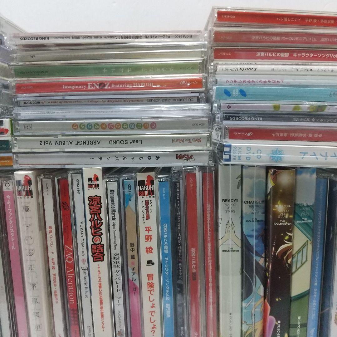 アニメCD　まとめ売り　ハルヒの憂鬱　化物語　アイドルマスターなど