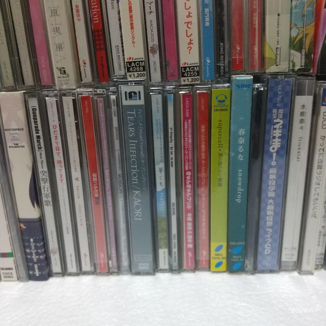 アニメCD　まとめ売り　ハルヒの憂鬱　化物語　アイドルマスターなど