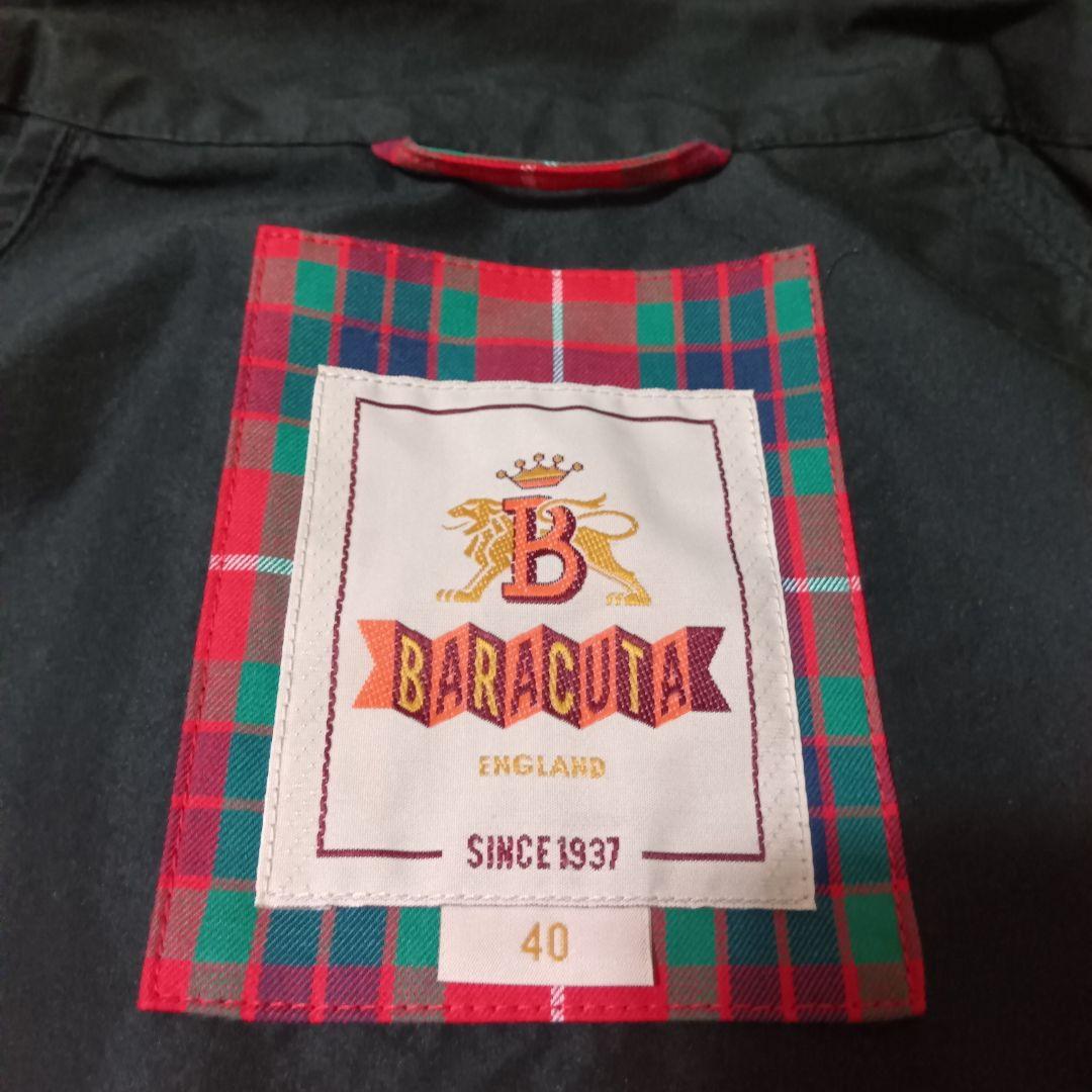 BARACUTA G4 コットン タイプライター ショートブルゾン　40