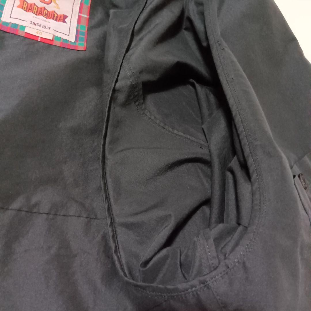 BARACUTA G4 コットン タイプライター ショートブルゾン　40