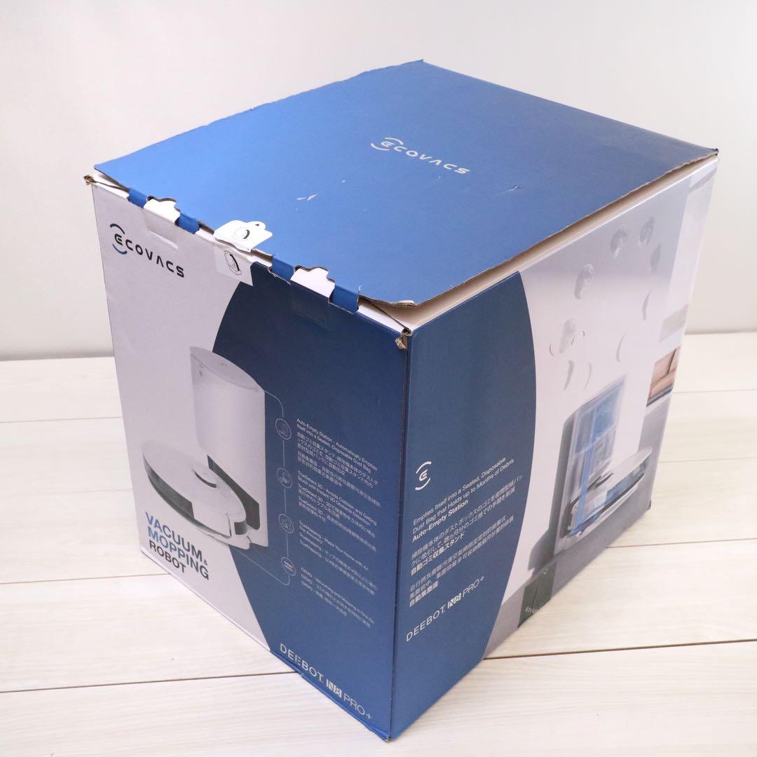 エコバックス ロボット掃除機 掃除機 DEEBOT N8Pro+ 水拭き 静音