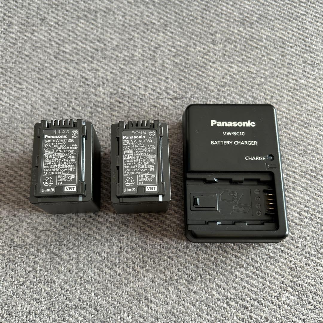 Panasonic ビデオカメラバッグ 2個セット 他ケーブルなど