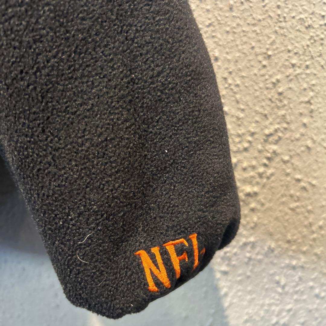 NFL BEARS リバーシブル　ジャケット Mサイズ フリース　オレンジ黒