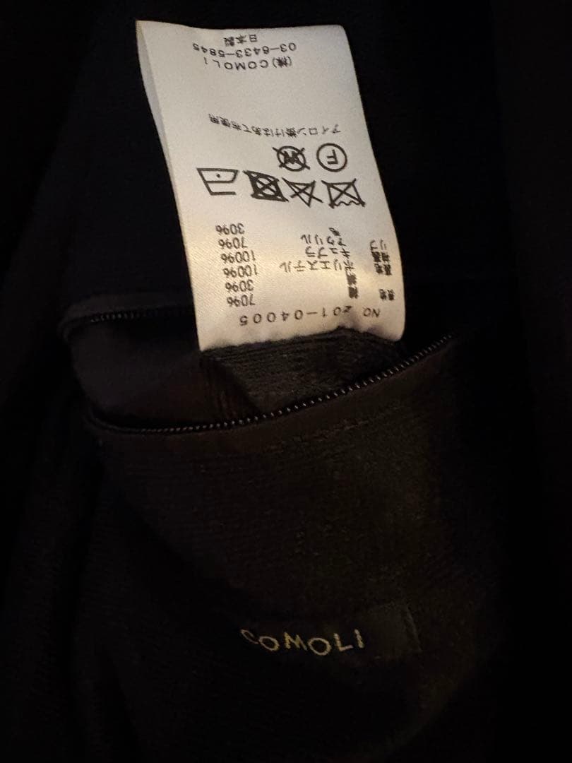 comoli コットンナイロン　MA-1