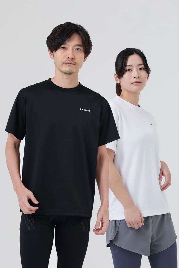 正規品保証！リライブシャツα　半袖　Tシャツ 丸ネック　ホワイト　FXZ