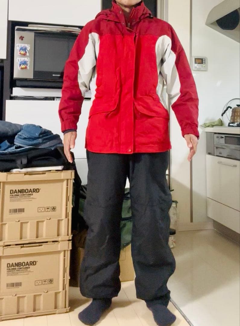 超レア！LL.Bean スノーウェア　上下　Thinsulate機能　ビブパンツ
