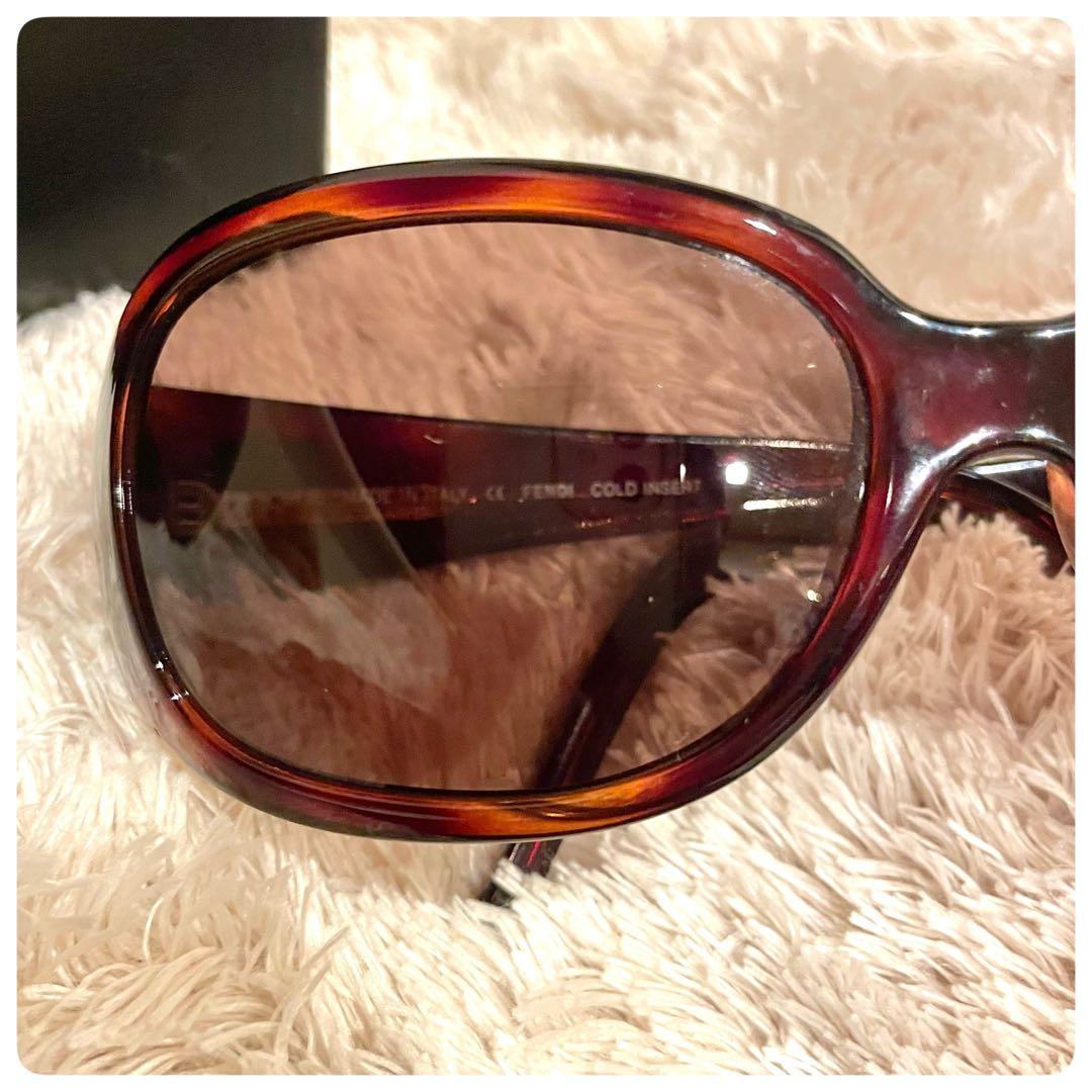 美品✨　フェンディ　ズッカ サングラス ブラウン　 FS5077 FENDI