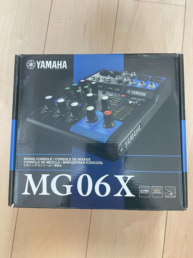 ⭐️最終値引き⭐️YAMAHA　MG06X　ミキサー