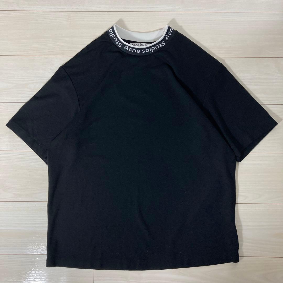 超人気⭐️ACNE STUDIOSアクネストゥディオズ ネックロゴTシャツ