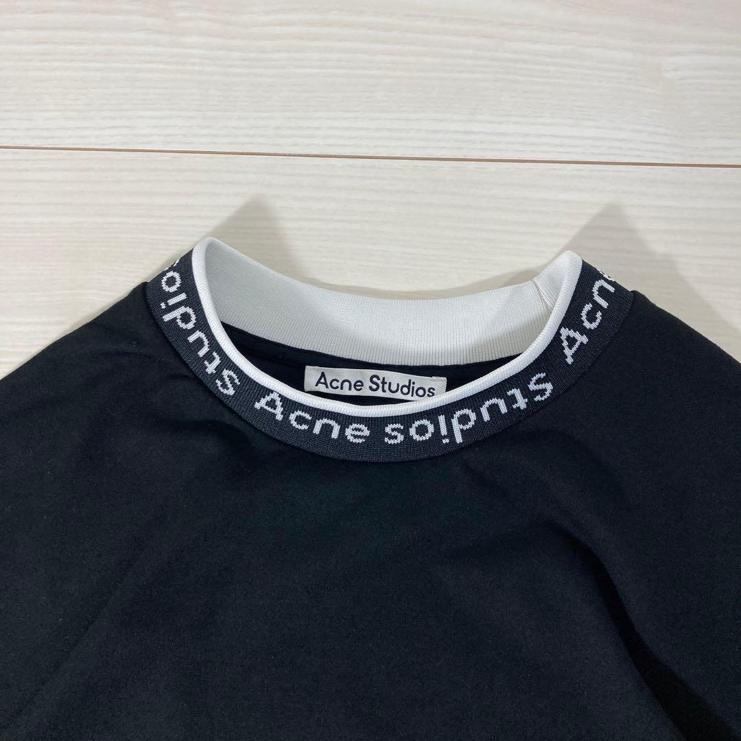 超人気⭐️ACNE STUDIOSアクネストゥディオズ ネックロゴTシャツ