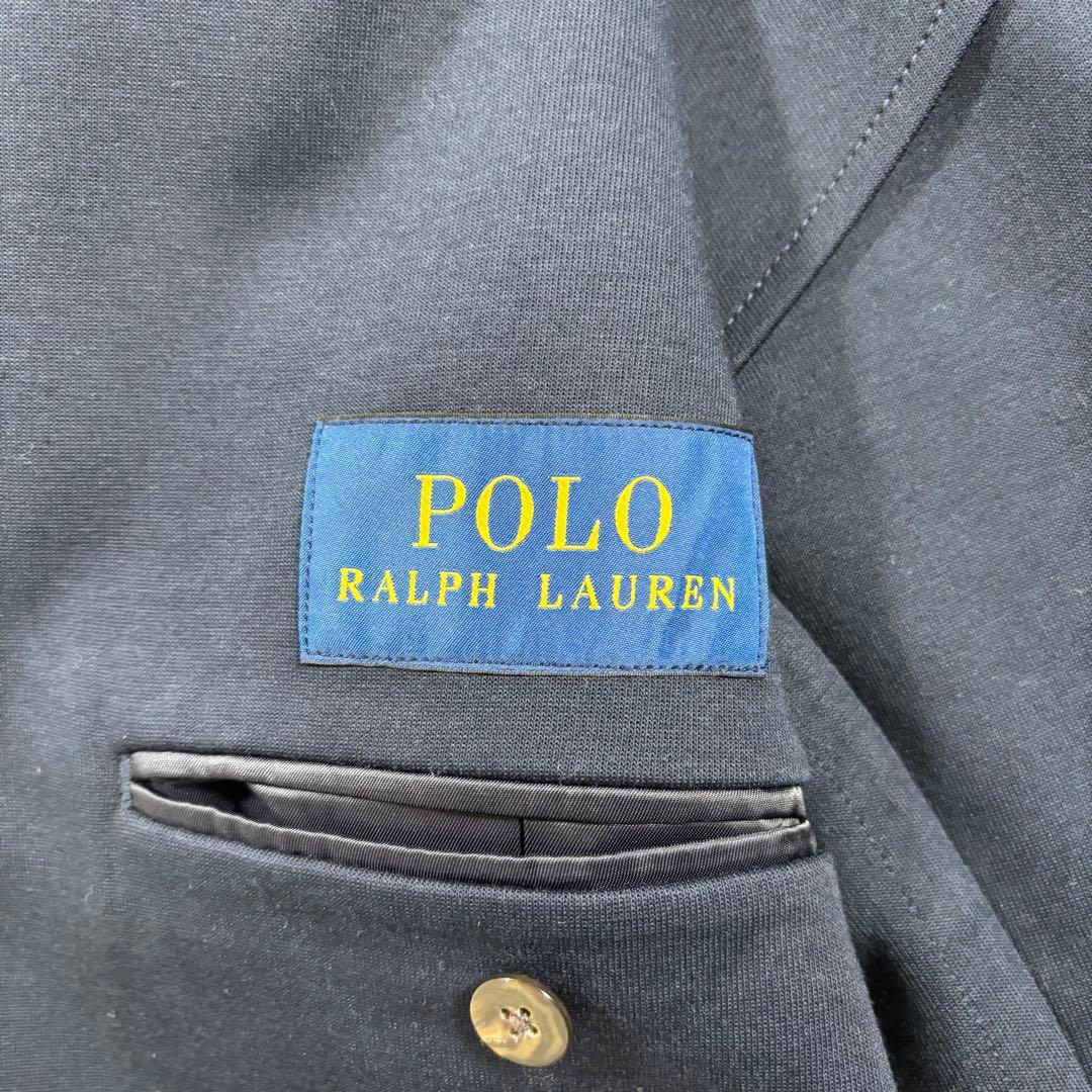 23年製 現行 POLO ラルフローレン テーラードジャケットQRタグ