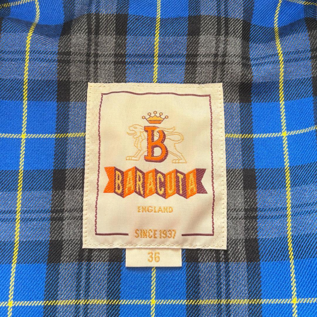 希少 BARACUTA ハリントンジャケット G9 シアサッカー 英国製 36