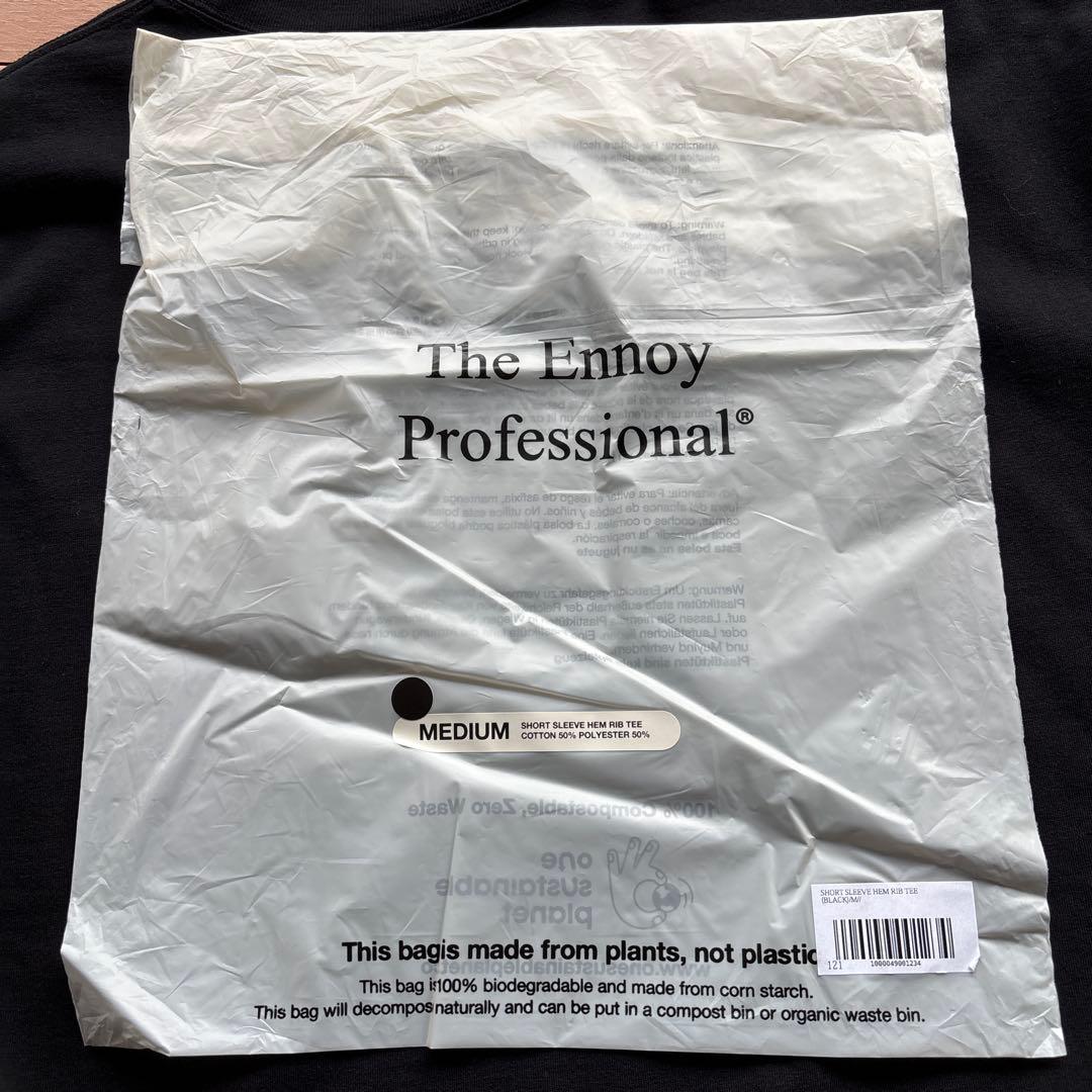 The Ennoy Professional tシャツ ブラックMサイズ