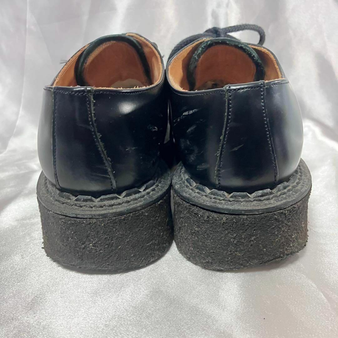 ECOX ジョージコックス ラバーソール 黒 UK6 3588VIB