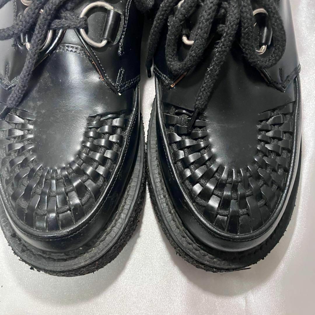 ECOX ジョージコックス ラバーソール 黒 UK6 3588VIB