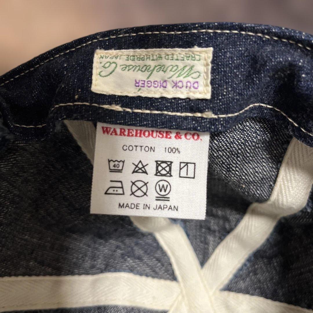 WAREHOUSE Lot 5242インディゴデニムキャップ
