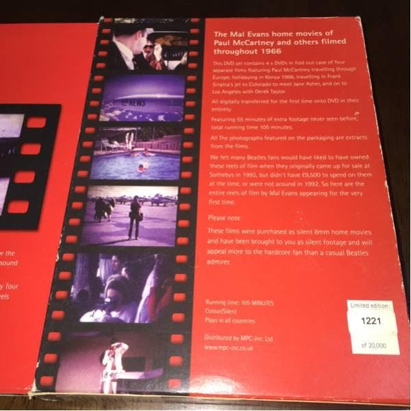 4DVD！MAL EVANS' SILENT  MOVIES 1966