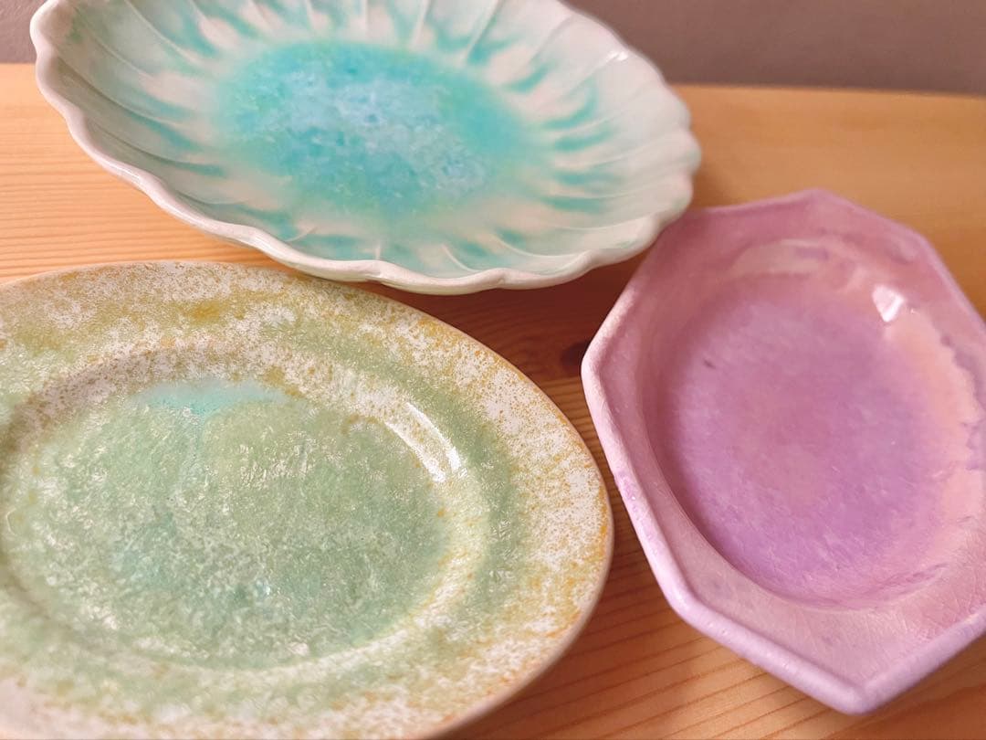 梅本勇 器3点セット 食器 小皿 プレート