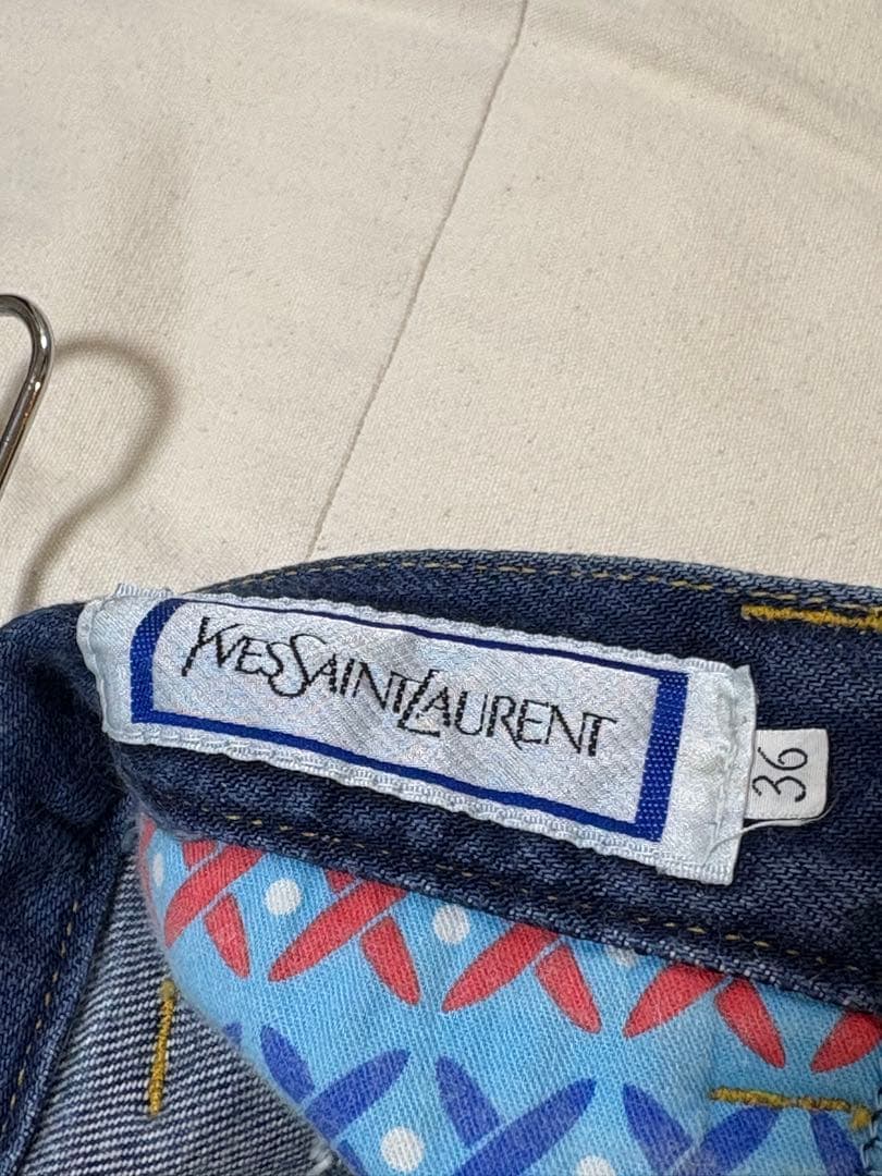 ヴィンテージ イヴサンローラン YSL デニム