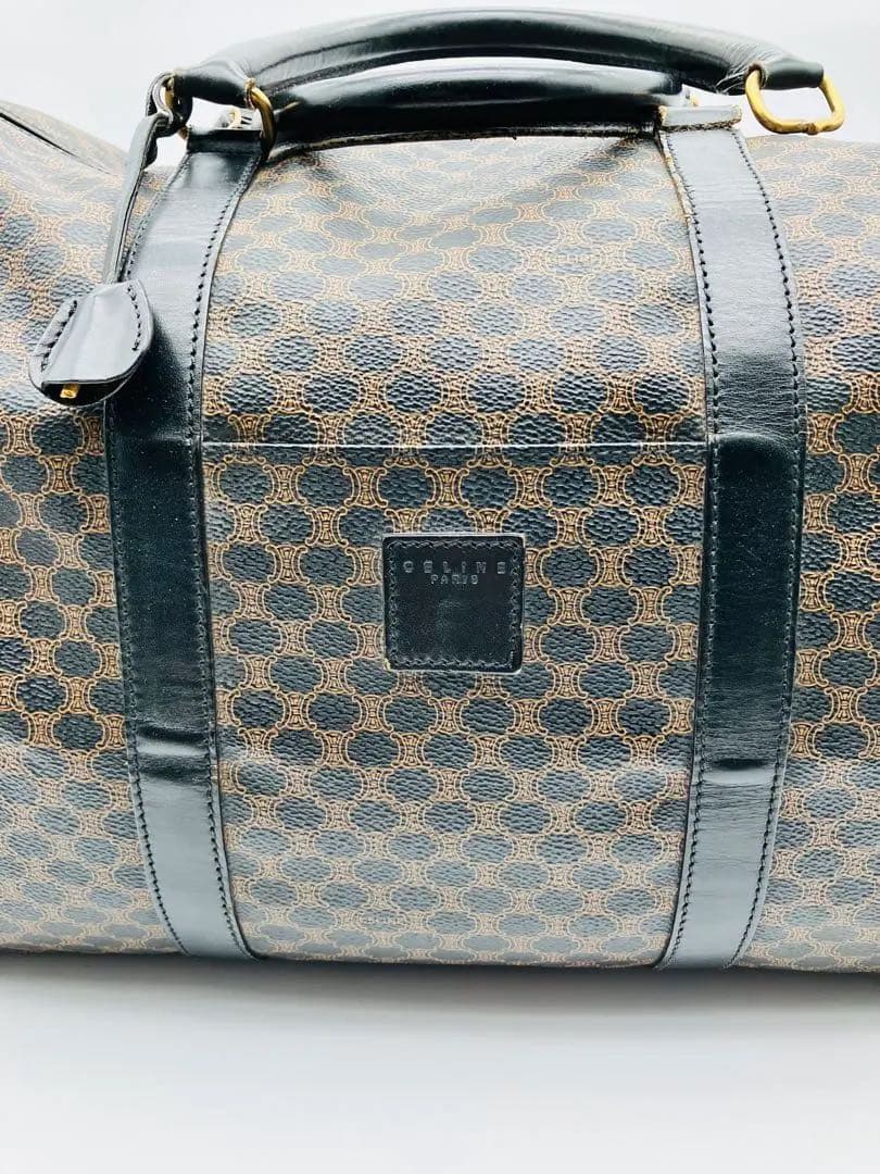 CELINE セリーヌ Macadamマカダム ボストンバッグ