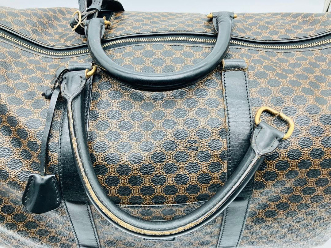CELINE セリーヌ Macadamマカダム ボストンバッグ