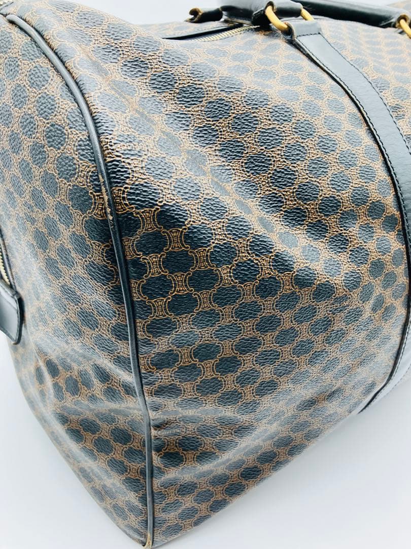 CELINE セリーヌ Macadamマカダム ボストンバッグ