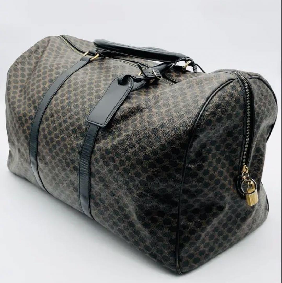 CELINE セリーヌ Macadamマカダム ボストンバッグ