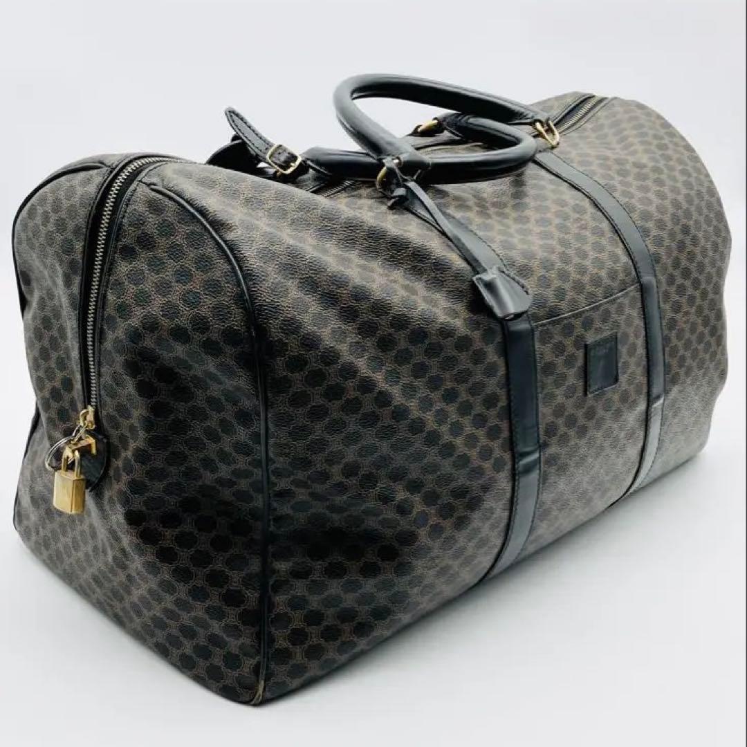 CELINE セリーヌ Macadamマカダム ボストンバッグ