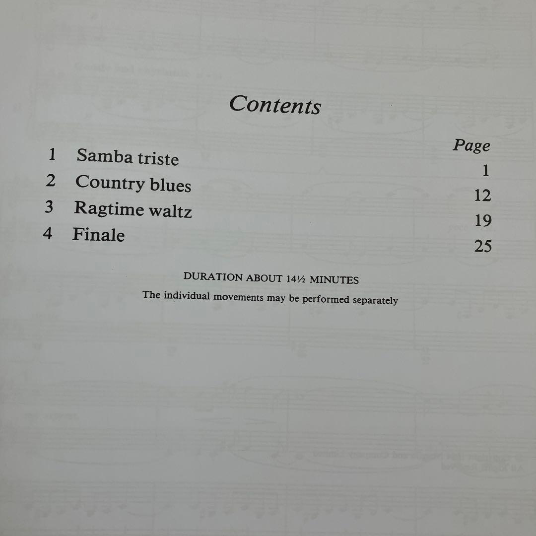 アート・デザイン・音楽 RICHARD RODNEY BENNETT/ FOUR PIECE SUITE