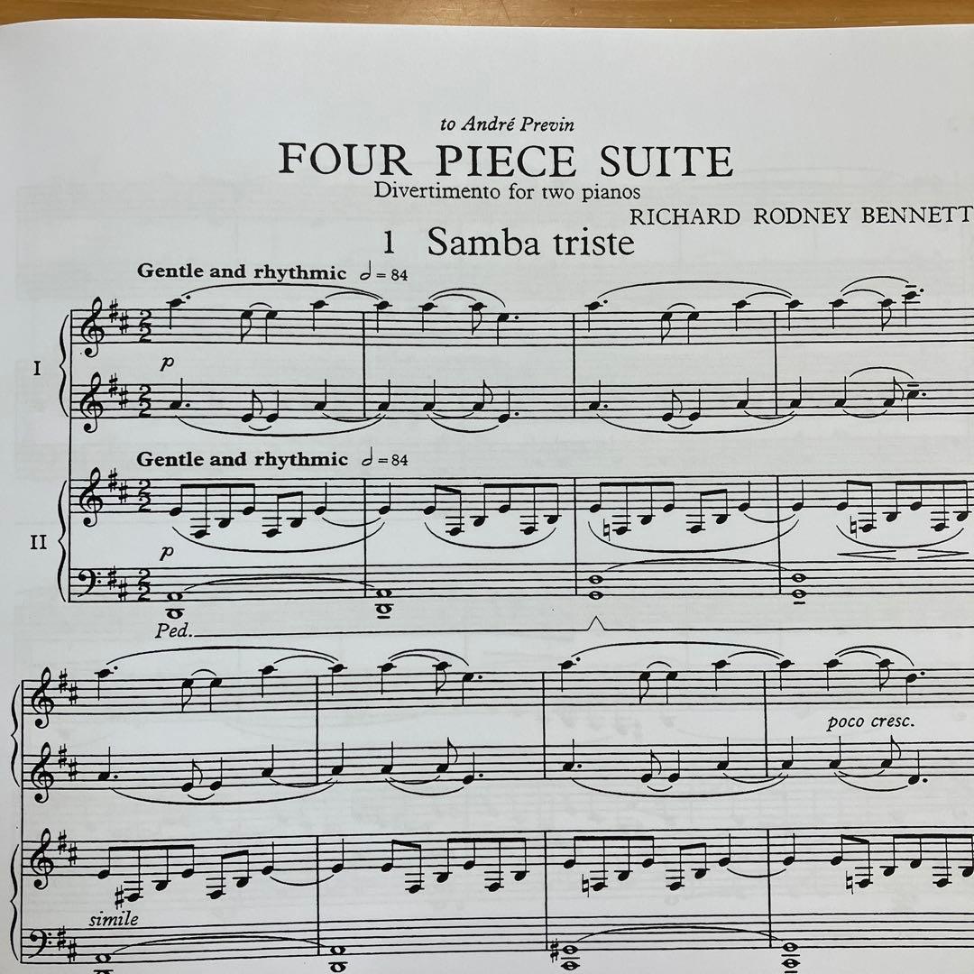 アート・デザイン・音楽 RICHARD RODNEY BENNETT/ FOUR PIECE SUITE