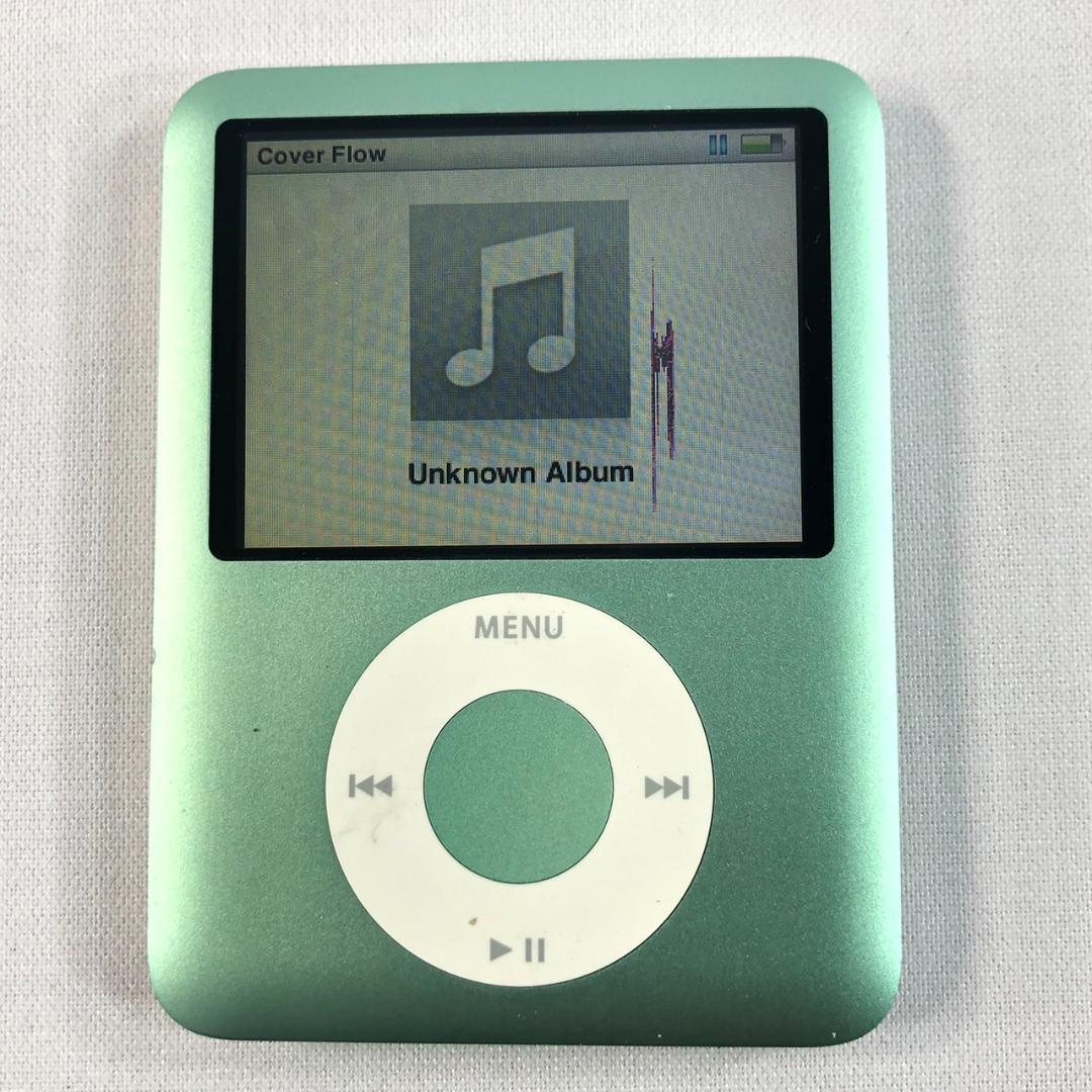 【動作品】Apple iPod nano 3世代　8GB シルバー　No.7