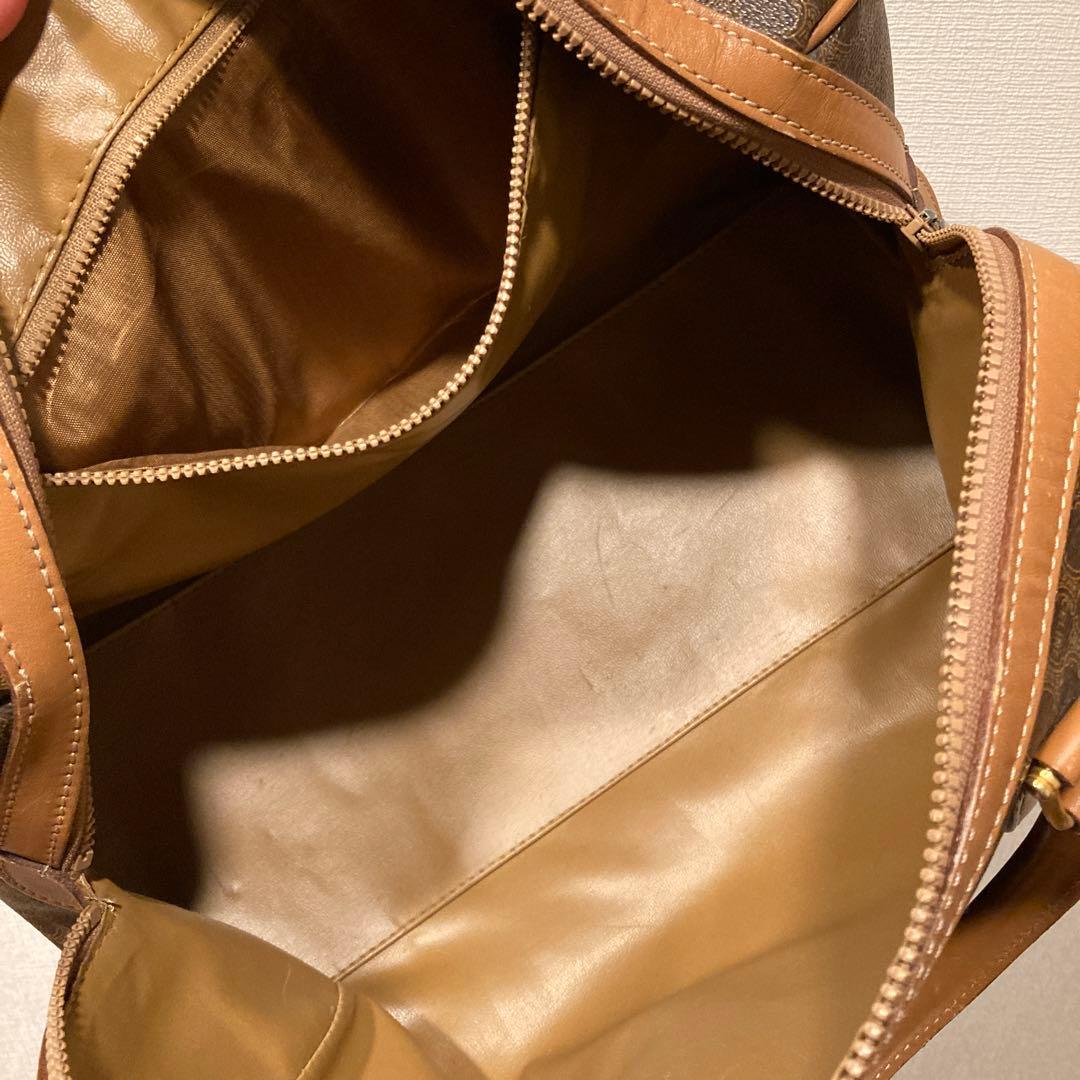 CELINE セリーヌ　マカダム柄　ボストンバック