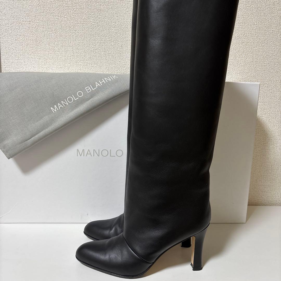 MANOLO BLAHNIK(マノロブラニク) ロングブーツ　ブーツ