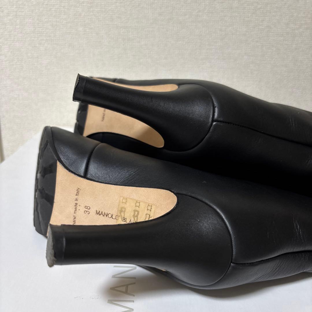 MANOLO BLAHNIK(マノロブラニク) ロングブーツ　ブーツ