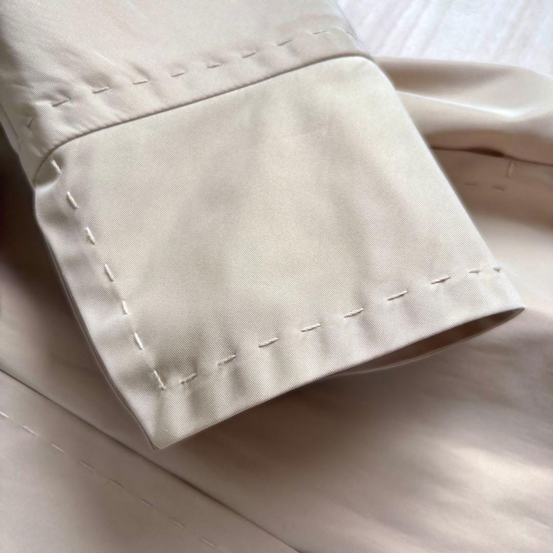 美品 MaxMara 白タグ　スプリングコート　ベージュ トレンチコート