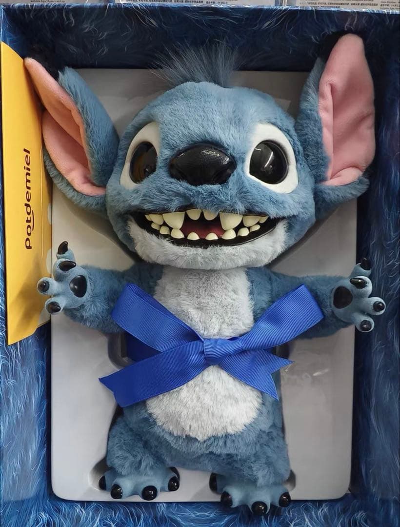日本未発売 海外限定 正規品 スティッチ ぬいぐるみ 28cm リアル仕様