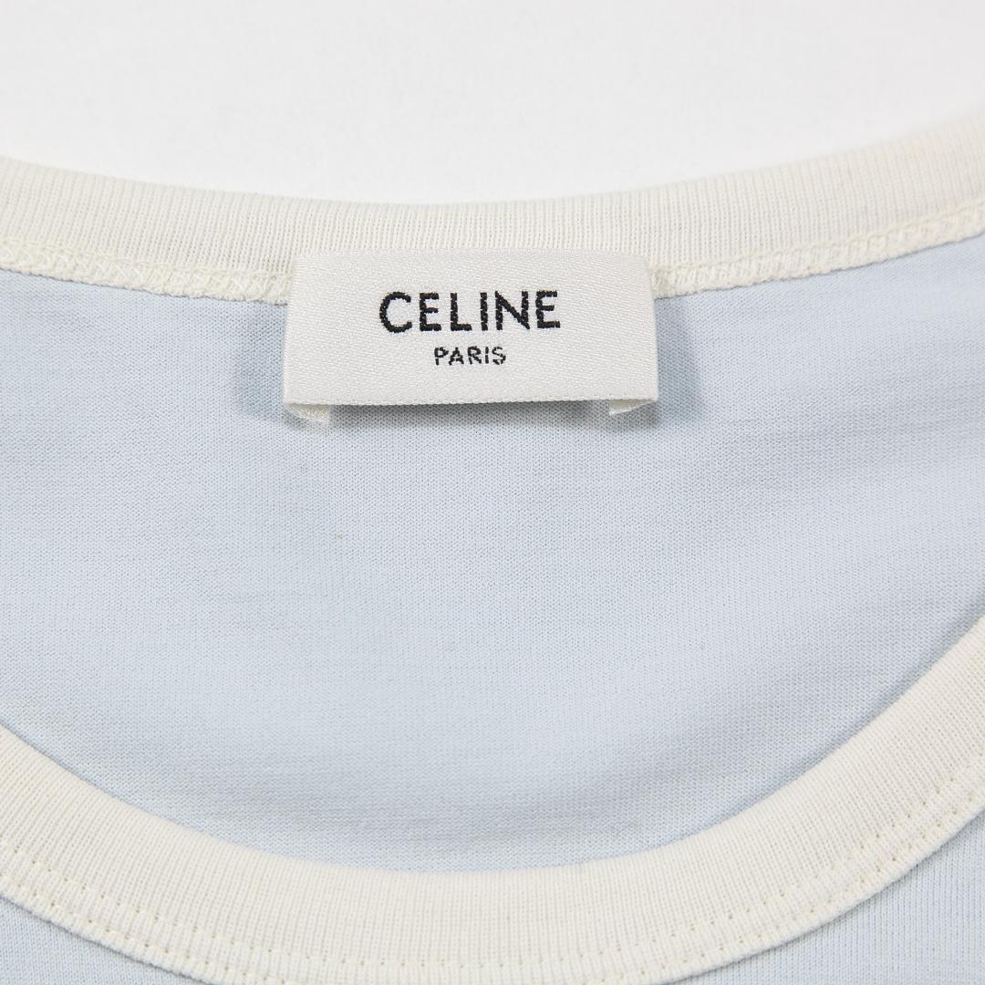 極美品 CELINE 25SS トリオンフ Tシャツ / コットンジャージー L
