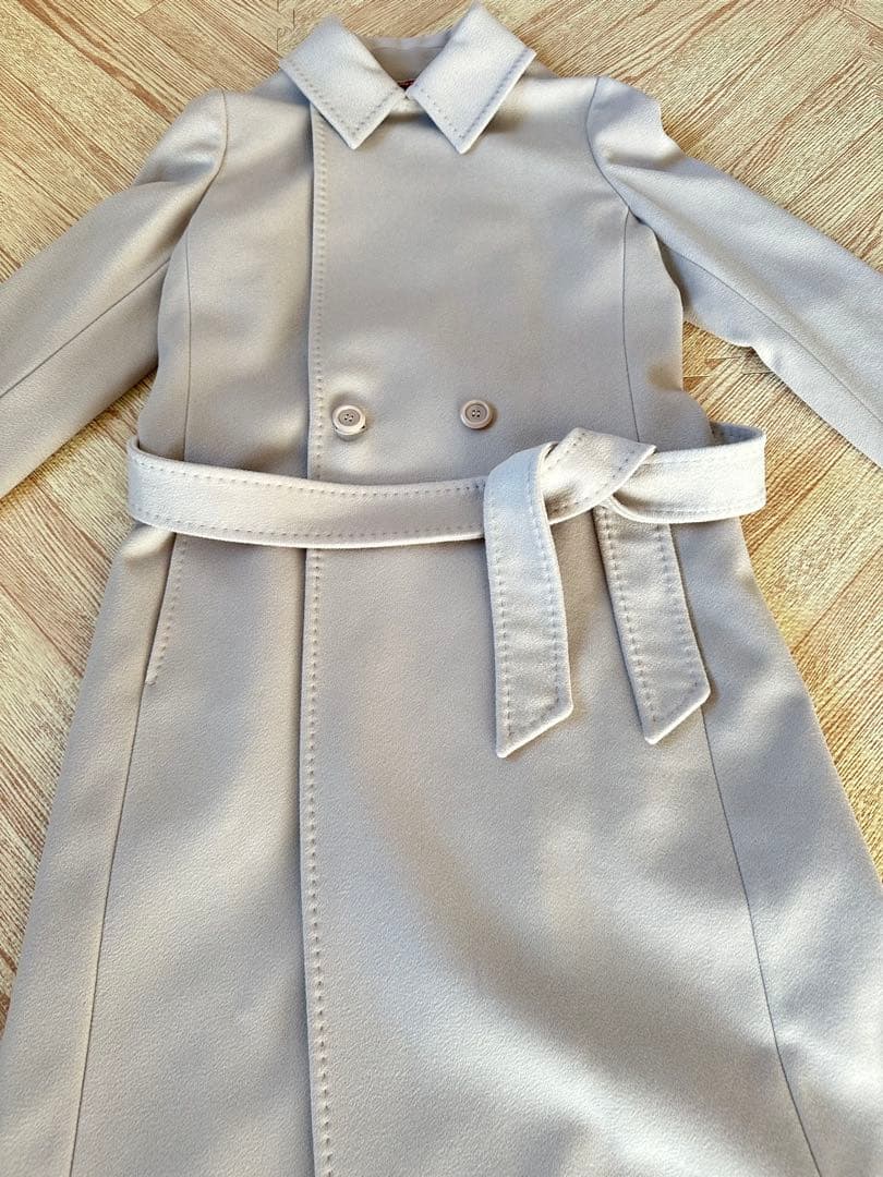 マックスマーラステュディオ Max Mara STUDIO ウールコートベージュ