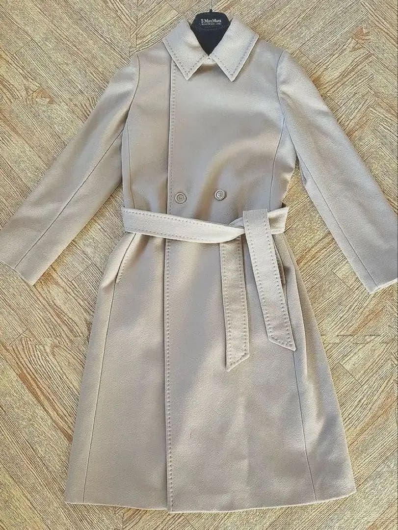 マックスマーラステュディオ Max Mara STUDIO ウールコートベージュ